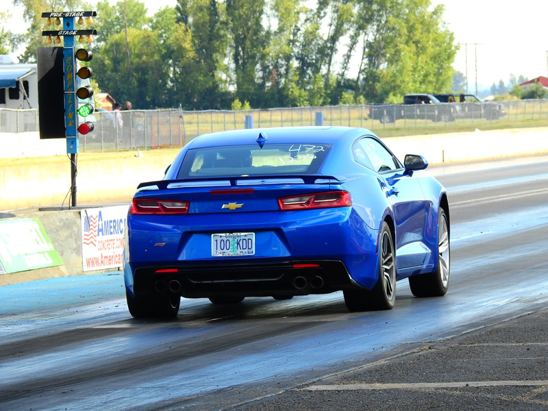 Illustration for article titled Went racing with the Camaro and WON!